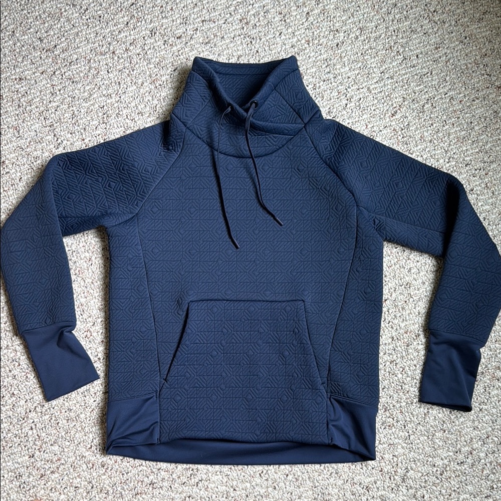 Athleta Jacquard Funnel Neck Pullover
